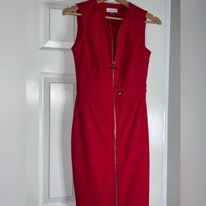 Calvin Klein Red Dress